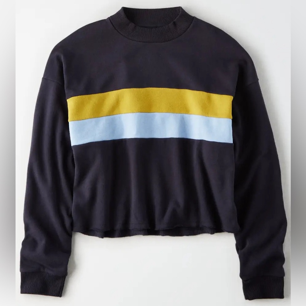 American Eagle Crop Crewneck